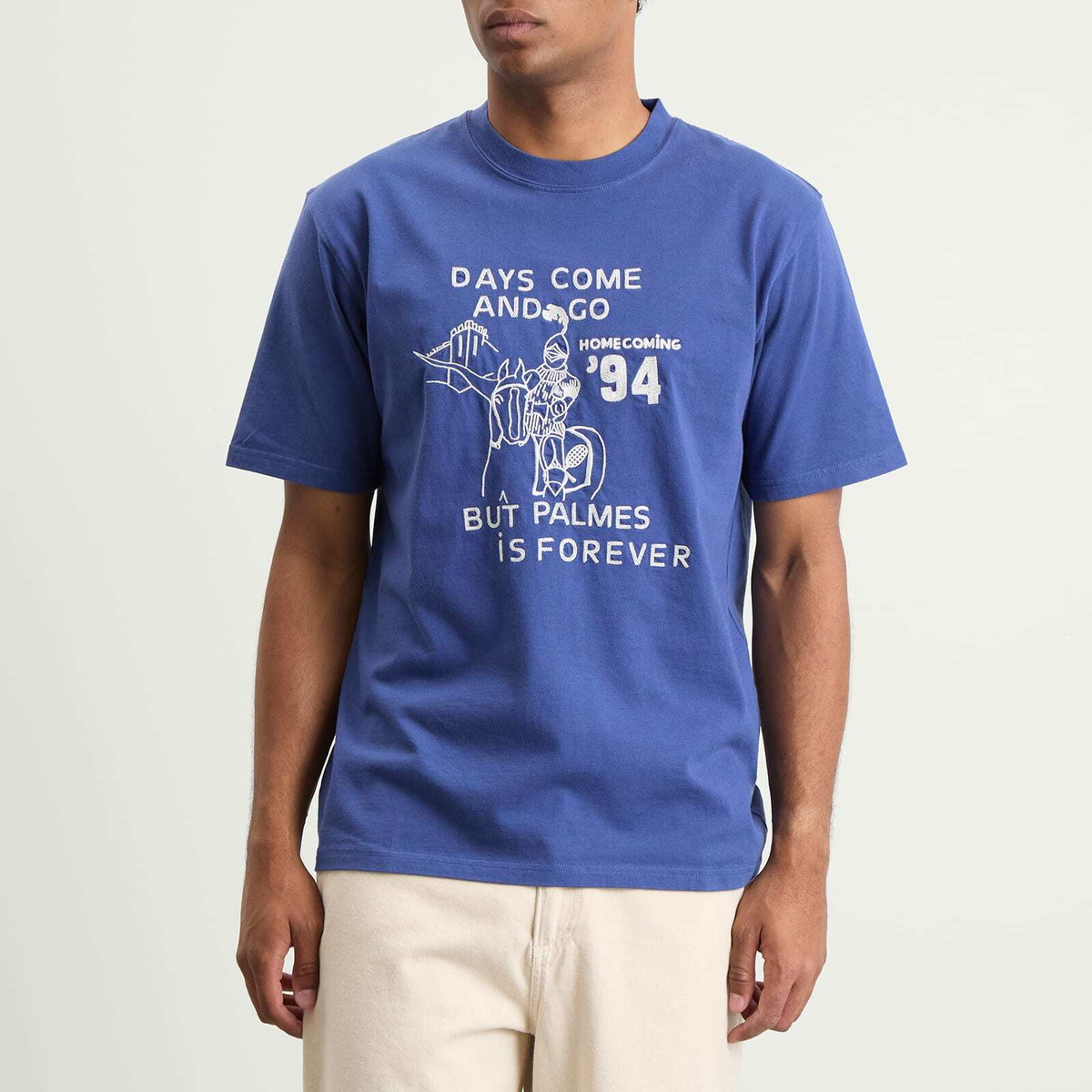 Palmes Men's Forever T-Shirt in Blue