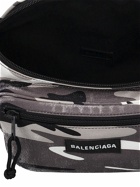BALENCIAGA - Camo Printed Nylon Belt Bag