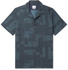 PS by Paul Smith - Camp-Collar Printed Cotton Shirt - Navy