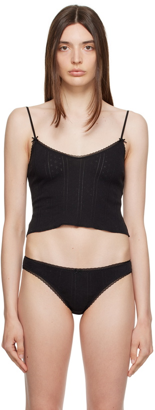 Photo: Cou Cou Black 'The Cami' Camisole