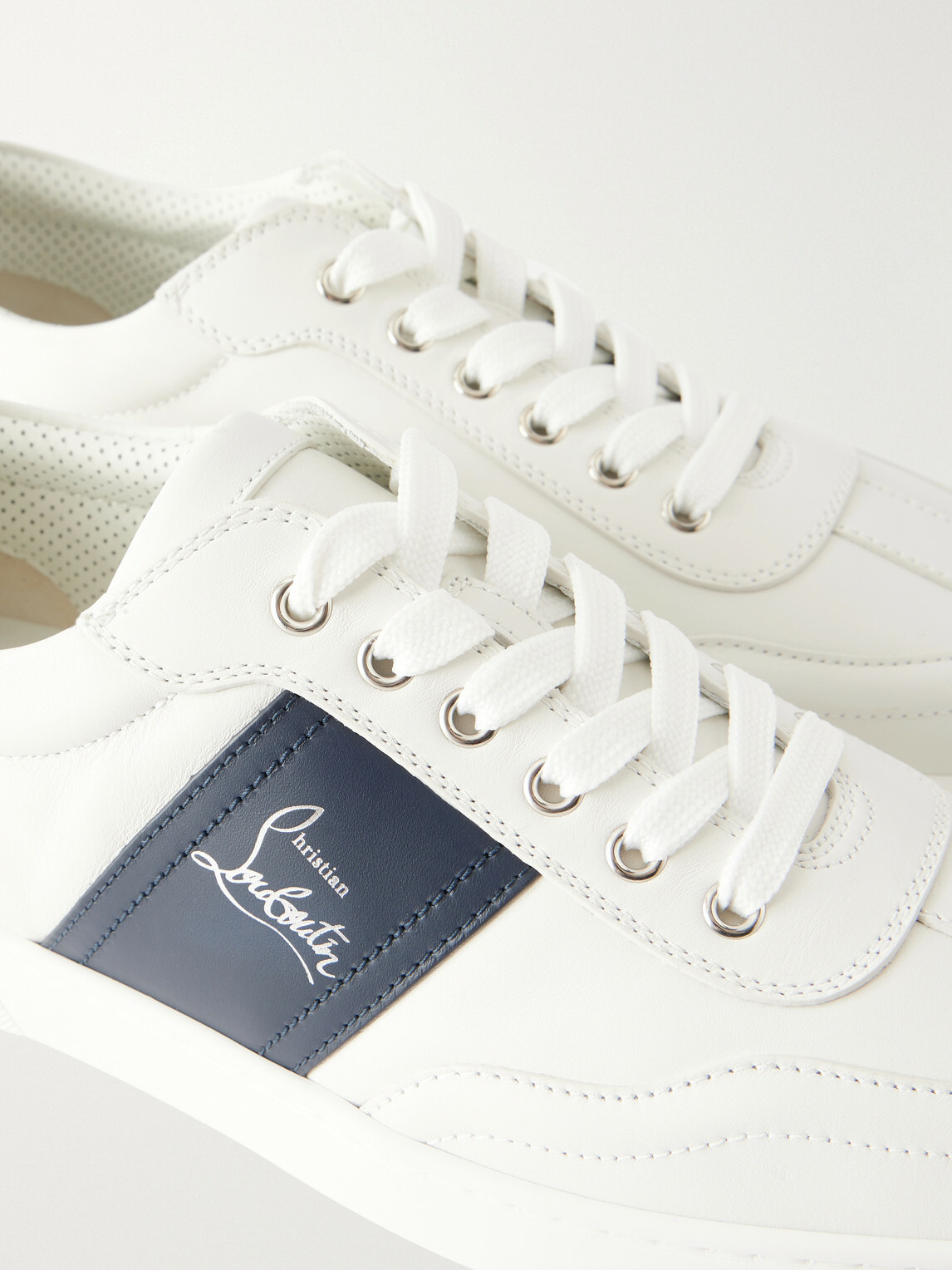 Christian Louboutin - Retero Leather Sneakers - White