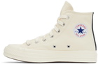 COMME des GARÇONS PLAY Off-White Converse Edition Chuck 70 OG Single Heart Sneakers