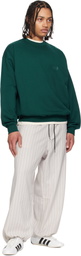 Y-3 Green Crewneck Aurivy Sweatshirt