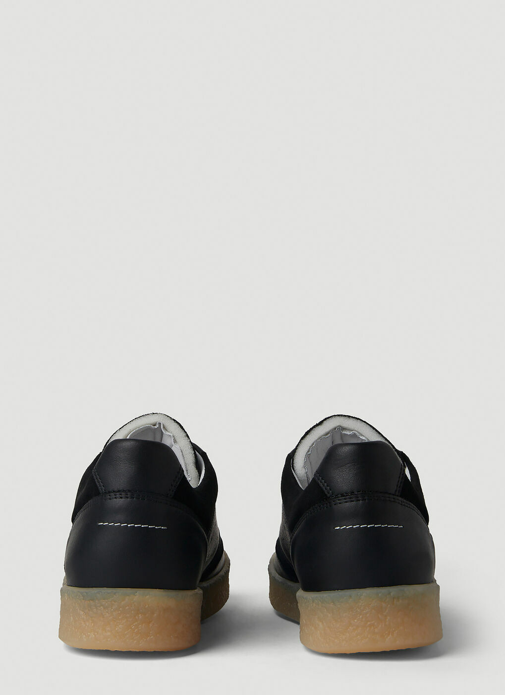 MM6 Maison Margiela - Replica Sneakers in Black MM6 Maison