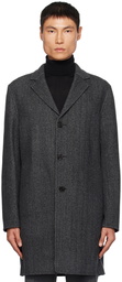 Theory Gray Almec Coat