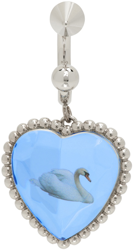 Photo: Safsafu Silver Swan BFF Earring