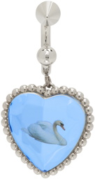 Safsafu Silver Swan BFF Earring