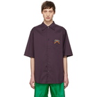 Prada Purple Stripe Shirt