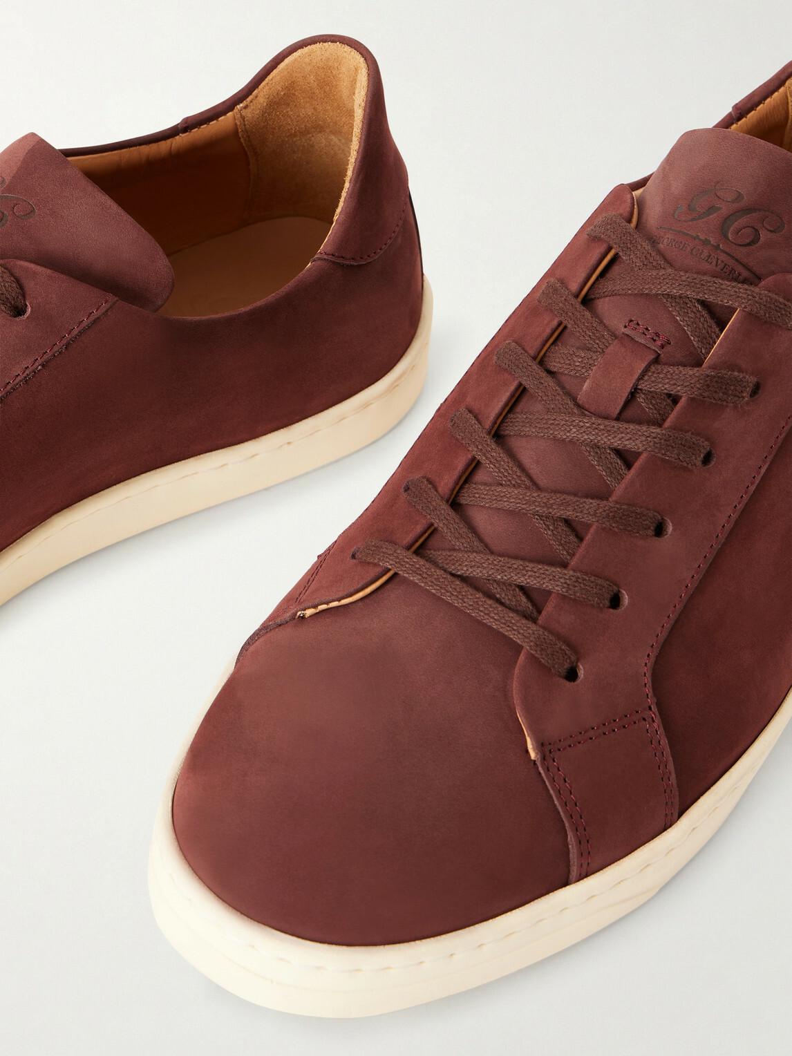 George Cleverley - Jack III Suede Sneakers - Brown