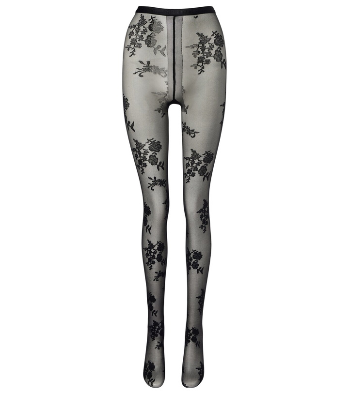 Photo: Valentino Floral tights