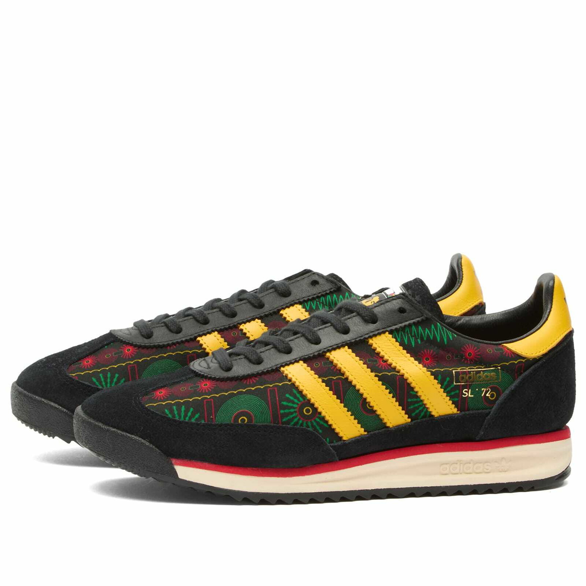 Adidas Jamaica SL72 RS Sneaker in Black