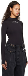 KIMHĒKIM Black Yoga Bodysuit