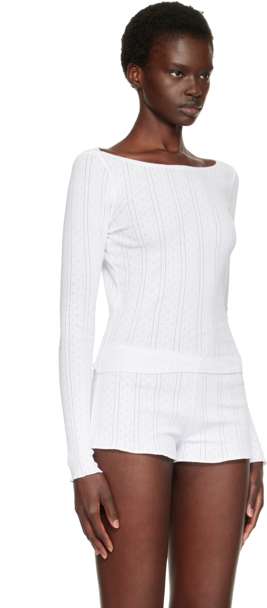 Cou Cou White 'The Bateau' T-shirt