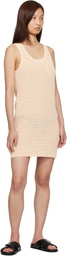 ANINE BING Off-White Arie Minidress