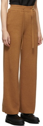 Nanushka Tan Knit Oni Lounge Pants