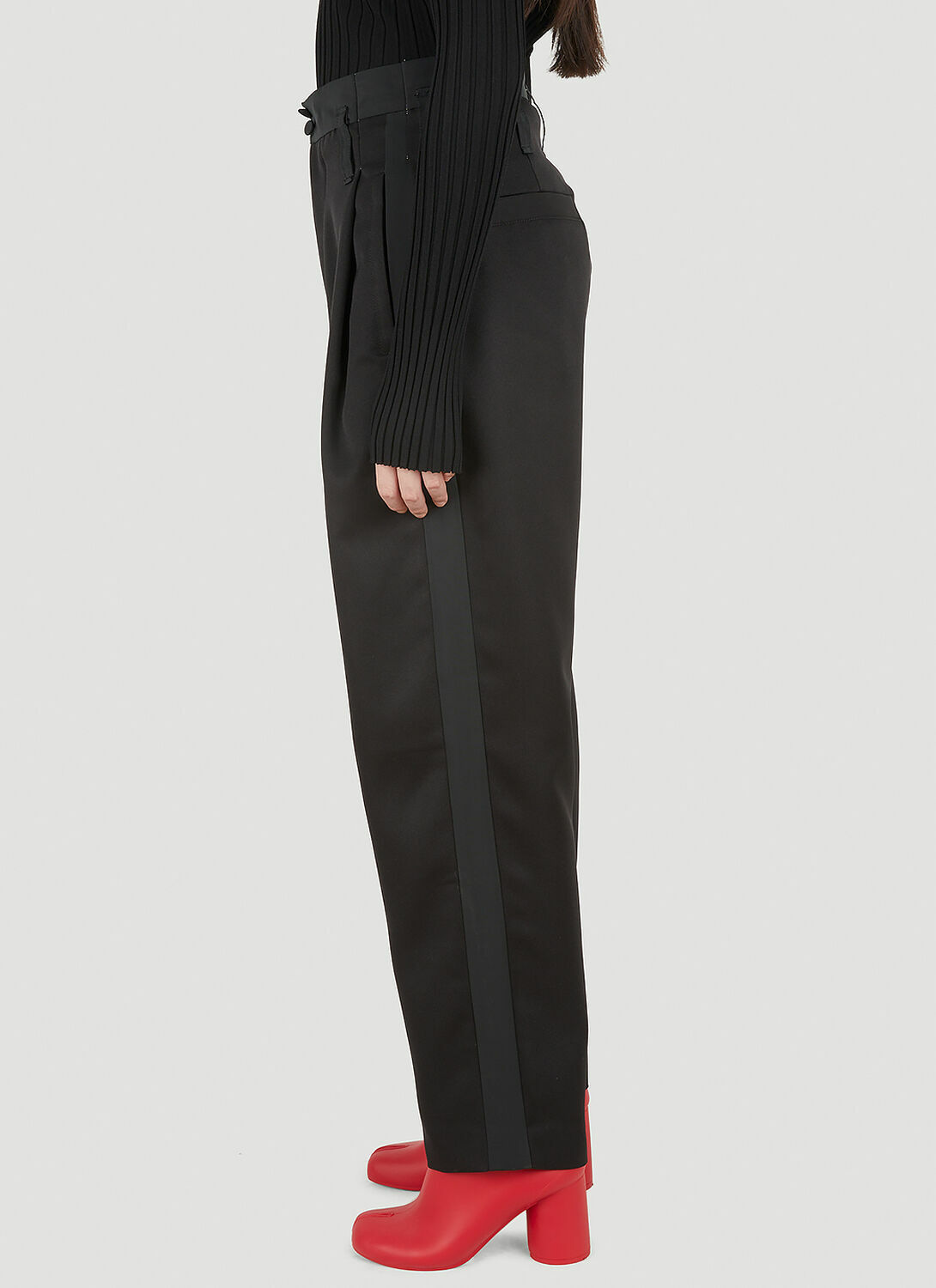 Meryll Rogge Pleated Tuxedo Pants