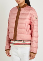 Moncler Blageon Reversible Padded Corduroy Jacket Brown
