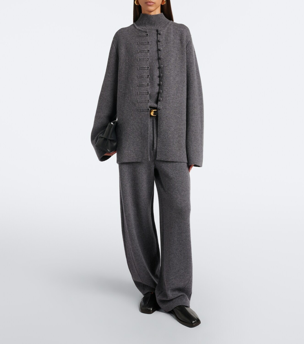 Lisa Yang Veda cashmere barrel-leg pants