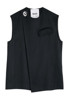 Day Birger ET Mikkelsen Marlin Satin Wrap top Black