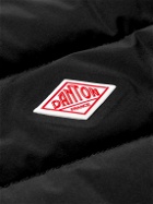 Danton - Logo-Appliquéd Quilted Shell Hooded Down Jacket - Black