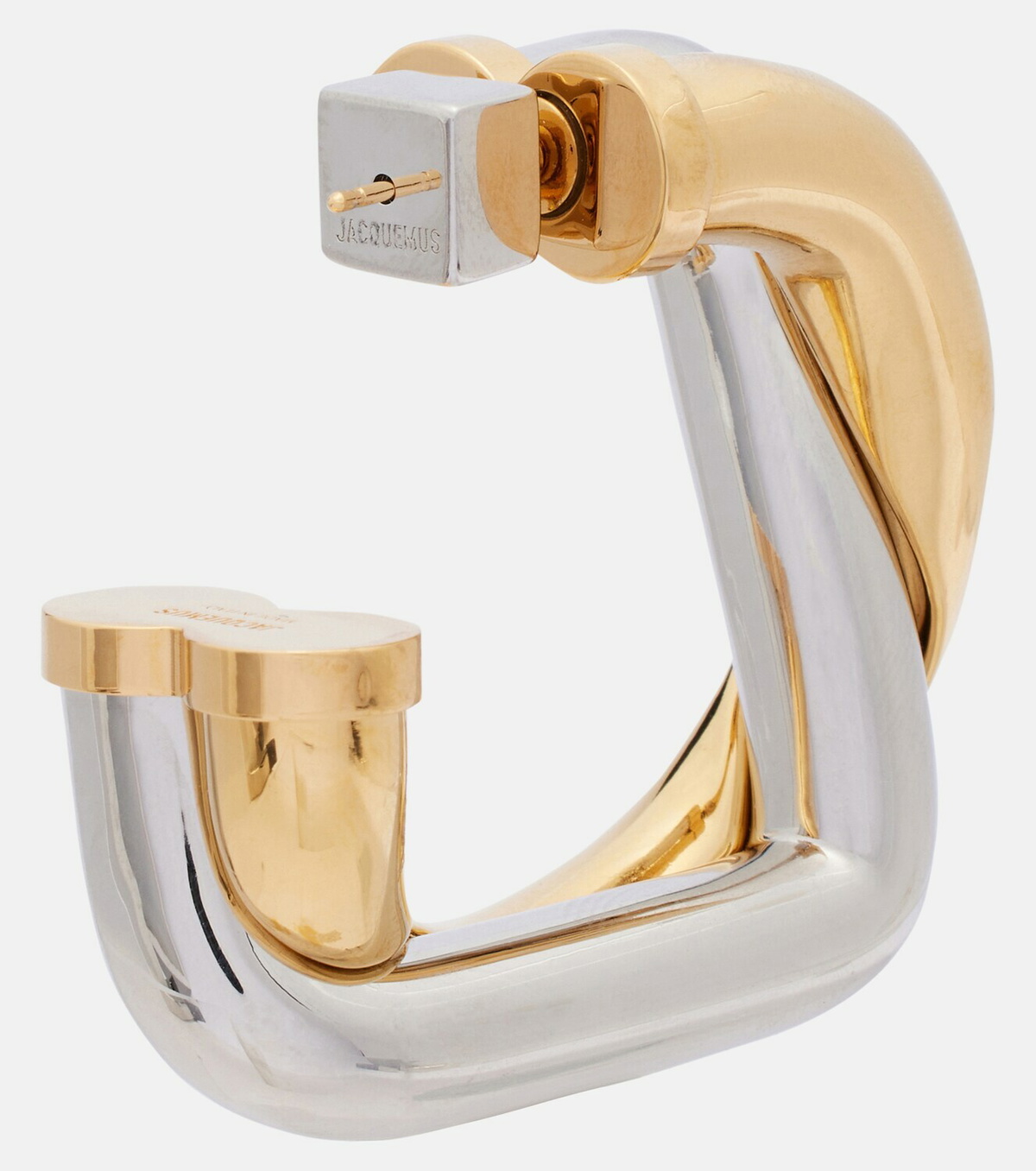 Jacquemus Doppio hoop earrings