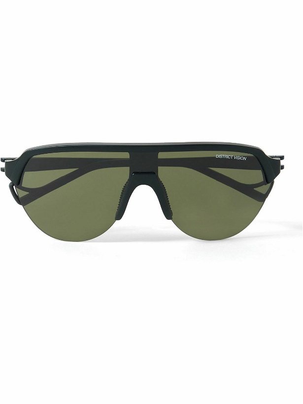 Photo: DISTRICT VISION - Nagata Speed Blade Nylon and Titanium Sunglasses