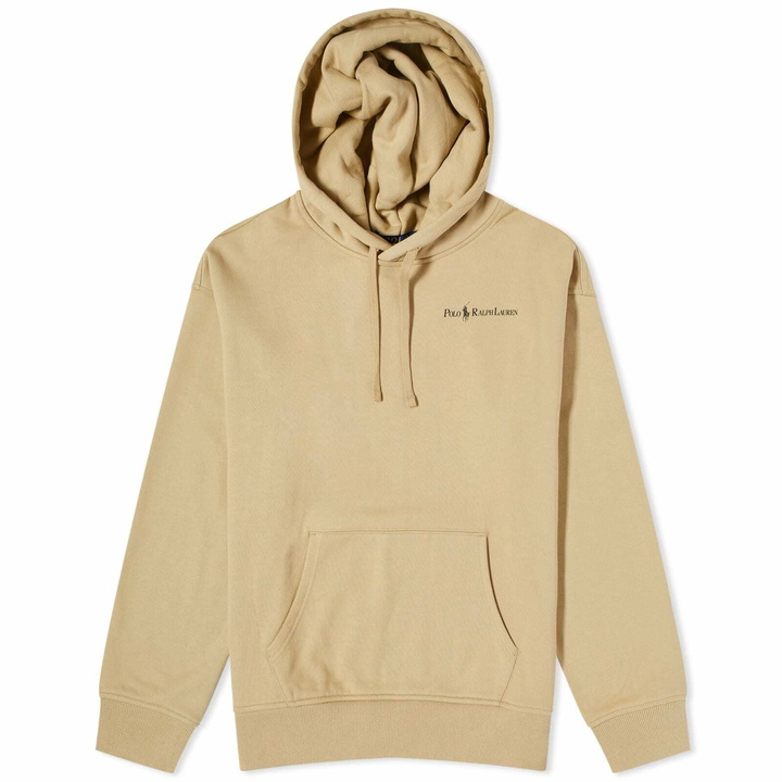 Photo: Polo Ralph Lauren Men's Next Gen Hoodie in Classic Khaki