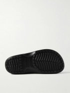 Balenciaga - Crocs Logo-Embossed EVA Slides - Black