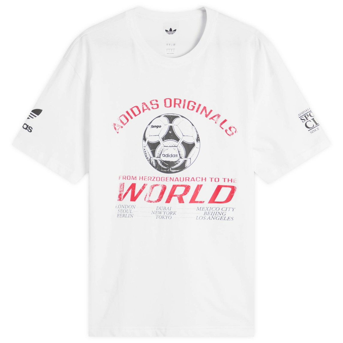 Adidas Men's Archive T-Shirt in White/Black adidas