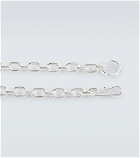 All Blues - Standard Thin sterling silver bracelet