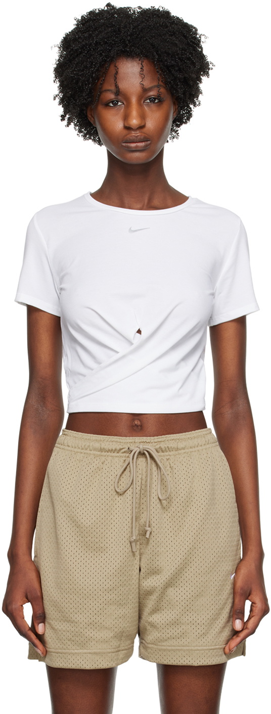 Nike White One Luxe TShirt Nike