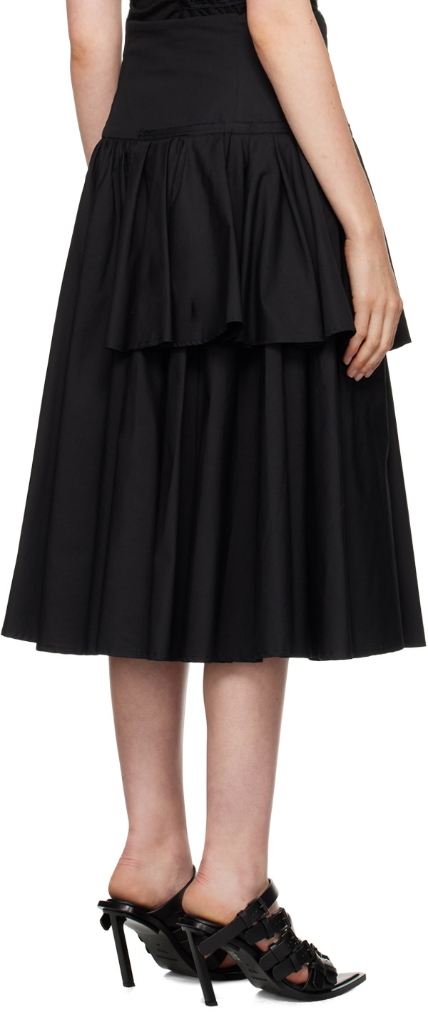 Renaissance Renaissance Black July Midi Skirt