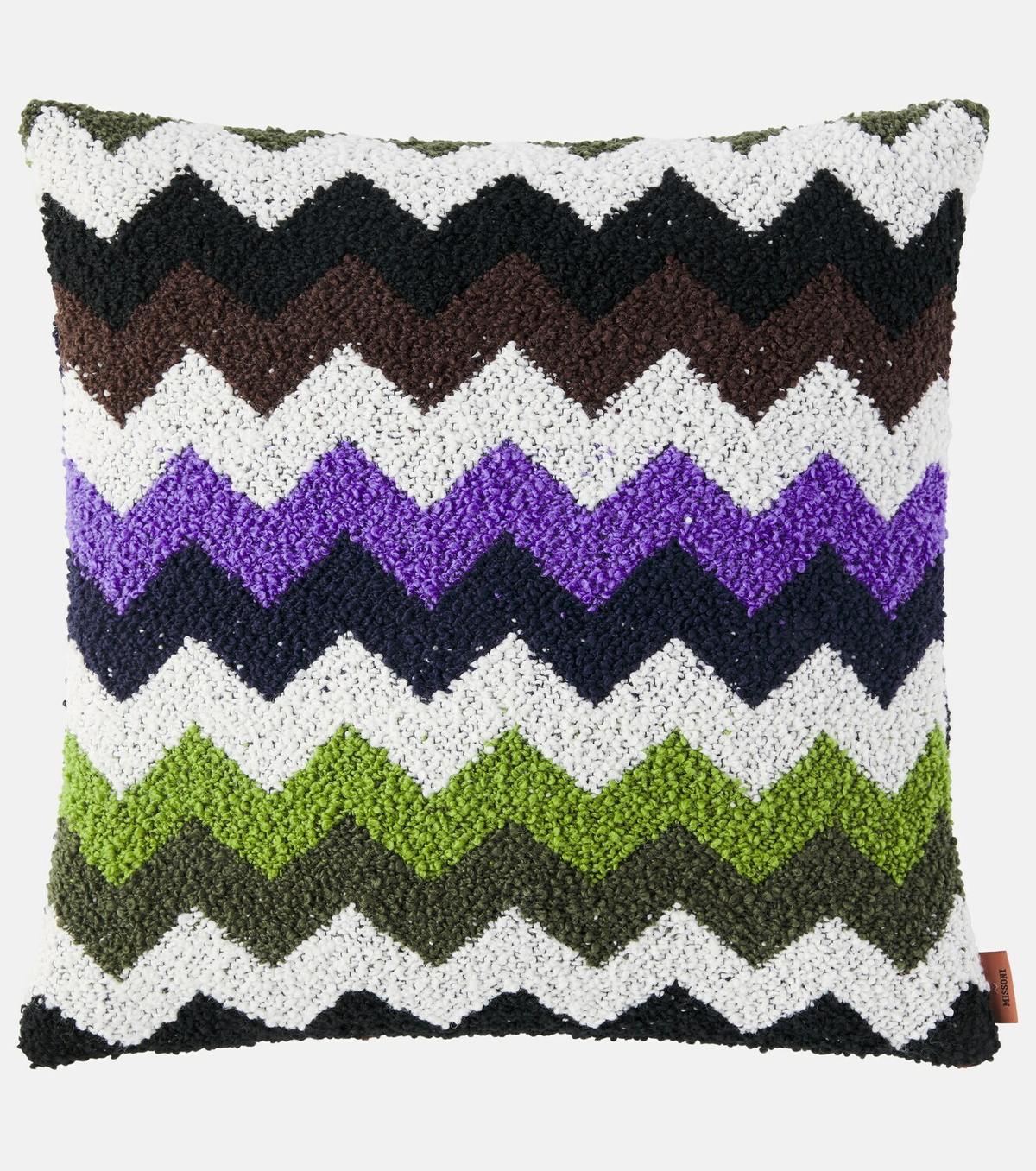 Missoni Riccio Zigzag teddy cushion