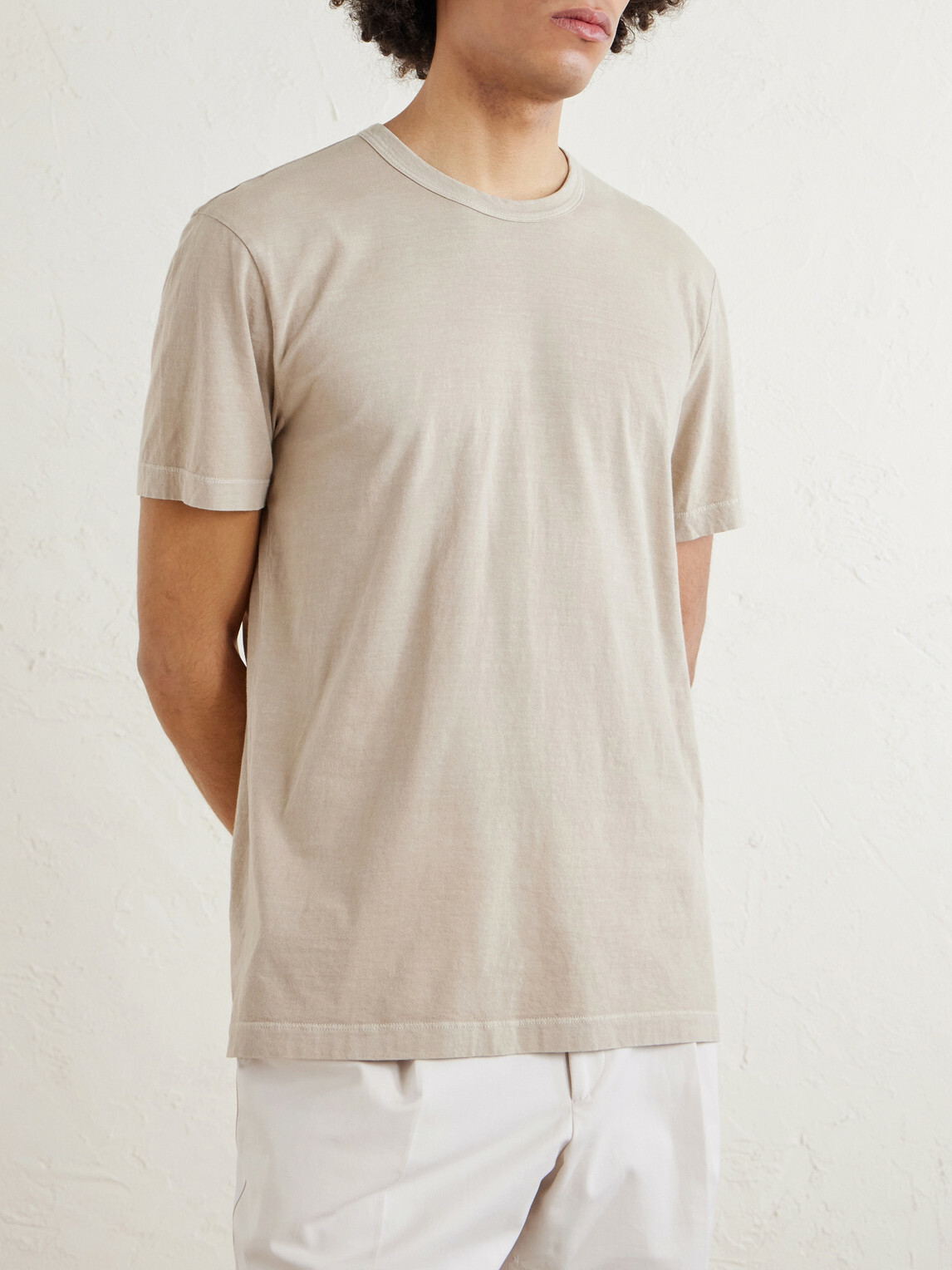 James Perse - Combed Cotton-Jersey T-Shirt - Neutrals