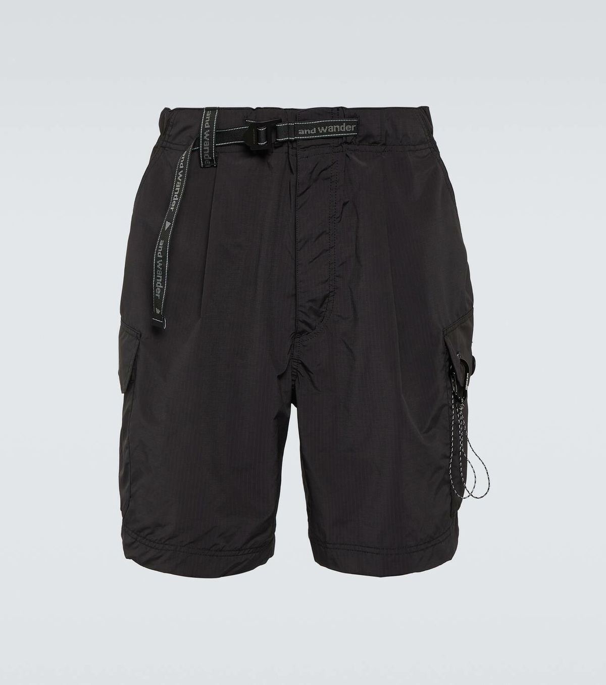 And Wander Oversized cargo shorts and Wander