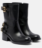 Chloé Dakota leather biker boots