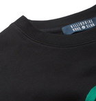 Billionaire Boys Club - Logo-Embroidered Loopback Cotton-Jersey Sweatshirt - Black