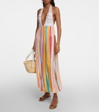 Missoni Mare Zig-zag knit maxi skirt