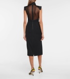 Fendi Wool shirt midi dress