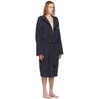 Giorgio Armani Navy Terrycloth Robe