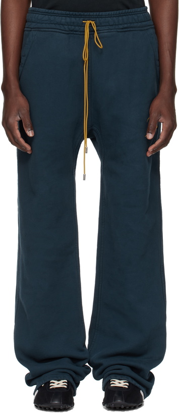 Photo: Rhude Navy Classic Sweatpants