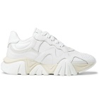 Versace - Squalo Leather Sneakers - White