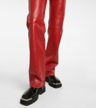 Dodo Bar Or High-rise leather pants