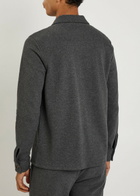 Aurélien Cotton-blend Overshirt Charcoal