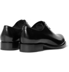 BRIONI - Cardinal Polished-Leather Oxford Shoes - Black