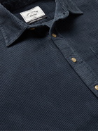 Portuguese Flannel - Lobo Cotton-Corduroy Shirt - Blue