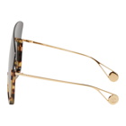 Gucci Gold Mask Sunglasses