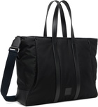 Lanvin Black Curb Nylon Tote