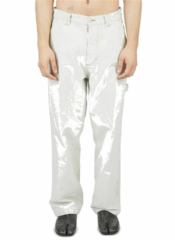 Photo: Maison Margiela - Five Pocket Pants in White