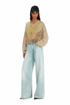 Diesel Flare Jeans Regular Waist 1978 D-Akemi - Jeans Womens in Blue